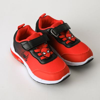 Imagen 2 del producto Zapatilla Luces Niño Velcro Spiderman Rojo