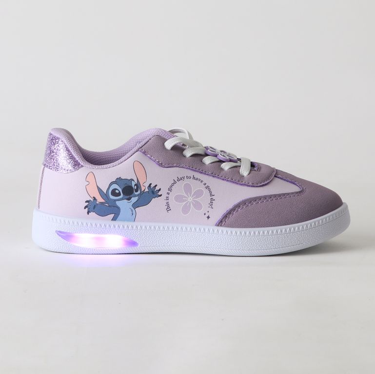 Zapatilla Luces Nina Flor Lilo & Stitch Morado Morado 31