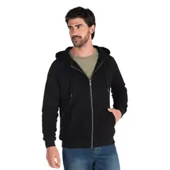 PANAMA JACK - Polerón Hombre Casual Negro