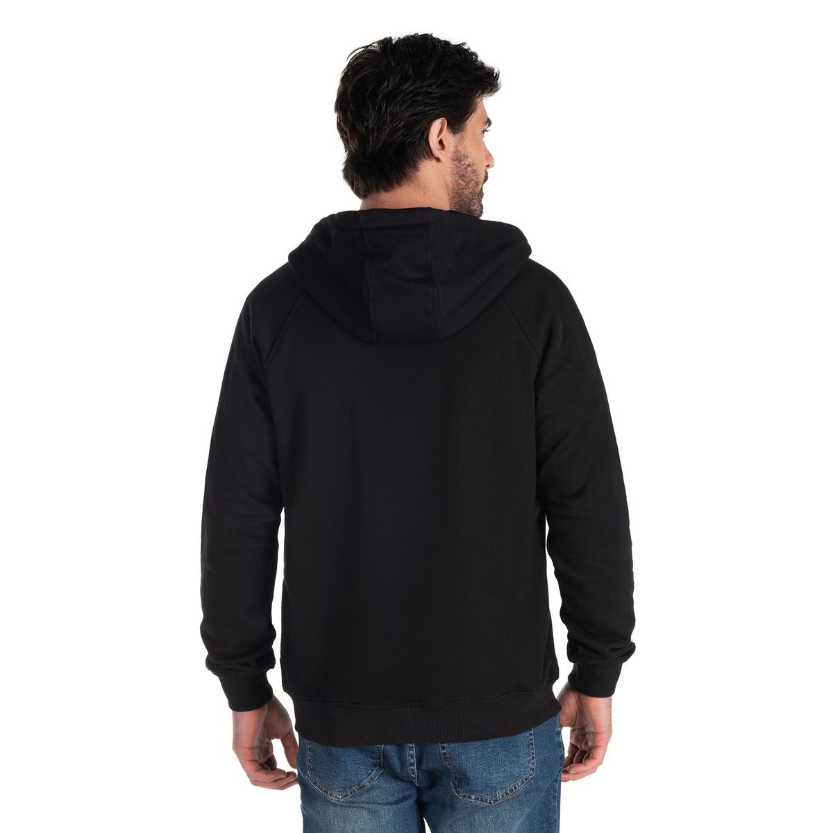 PANAMA JACK - Polerón Hombre Zipper Negro Panama Jack