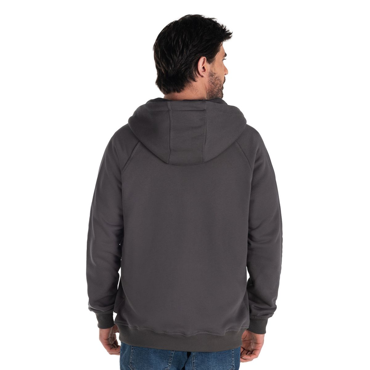 PANAMA JACK - Polerón Hombre Zipper Gris Panama Jack