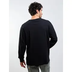 VOLCOM - Polera ML VLC Stone Negro Hombre