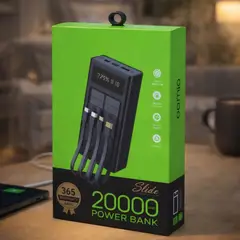 GENERICO - Batería Externa Power Bank 20000 Mah Blanco Powerbank