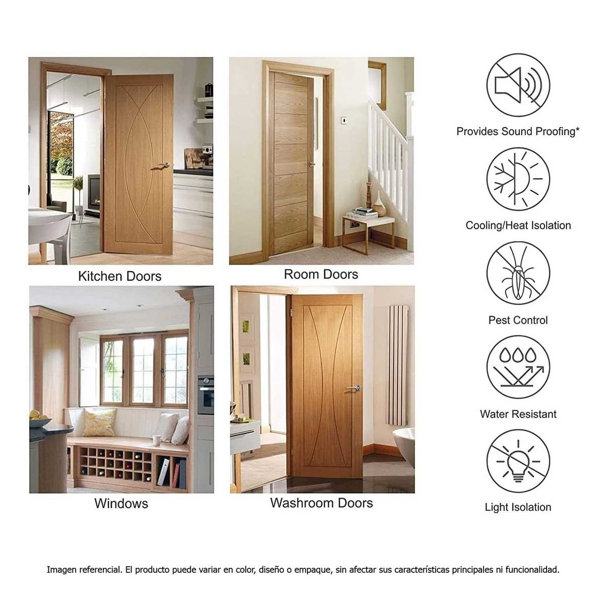 MOVI - Aislante para Puertas y Ventanas