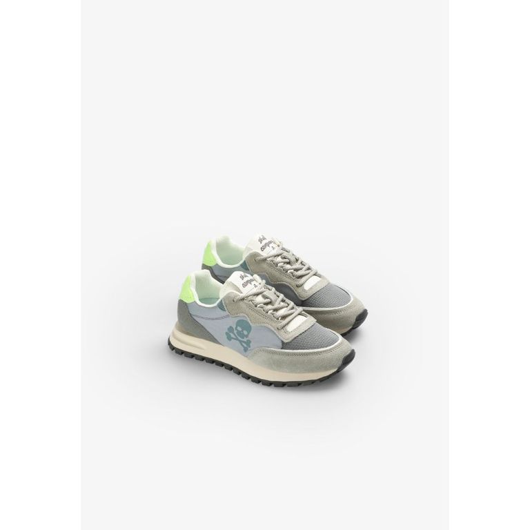 SNEAKERS LIGERAS CALAVERA CONTRASTE