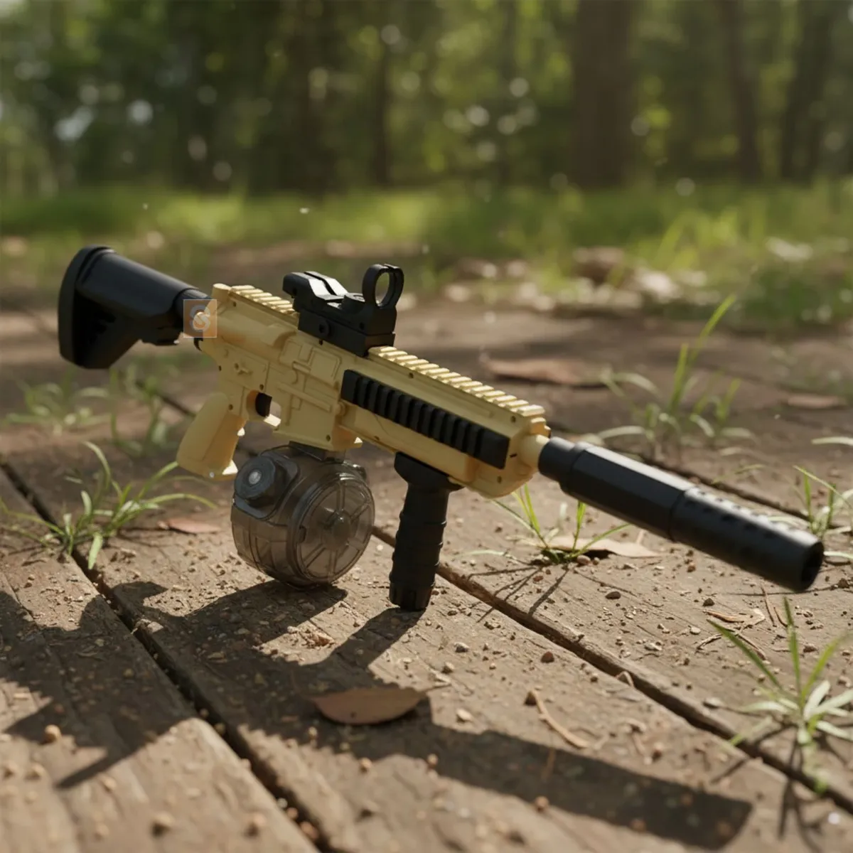GENERICO - Rifle Lanza Agua Automático Tipo M416 Juguete - SC