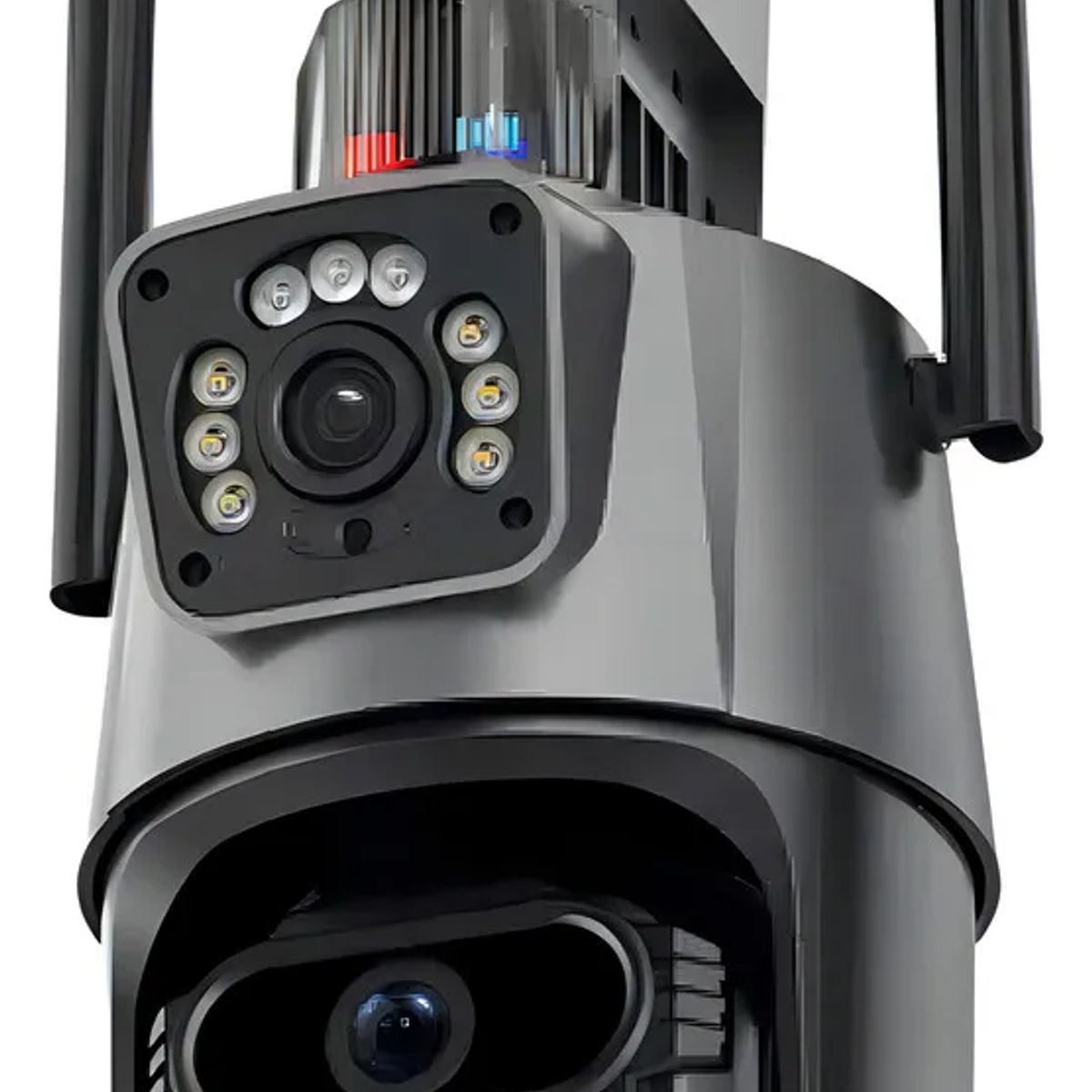 GENERICO - Camara Seguridad Wifi 1080p Full Hd 360 Ptz Vision Nocturna