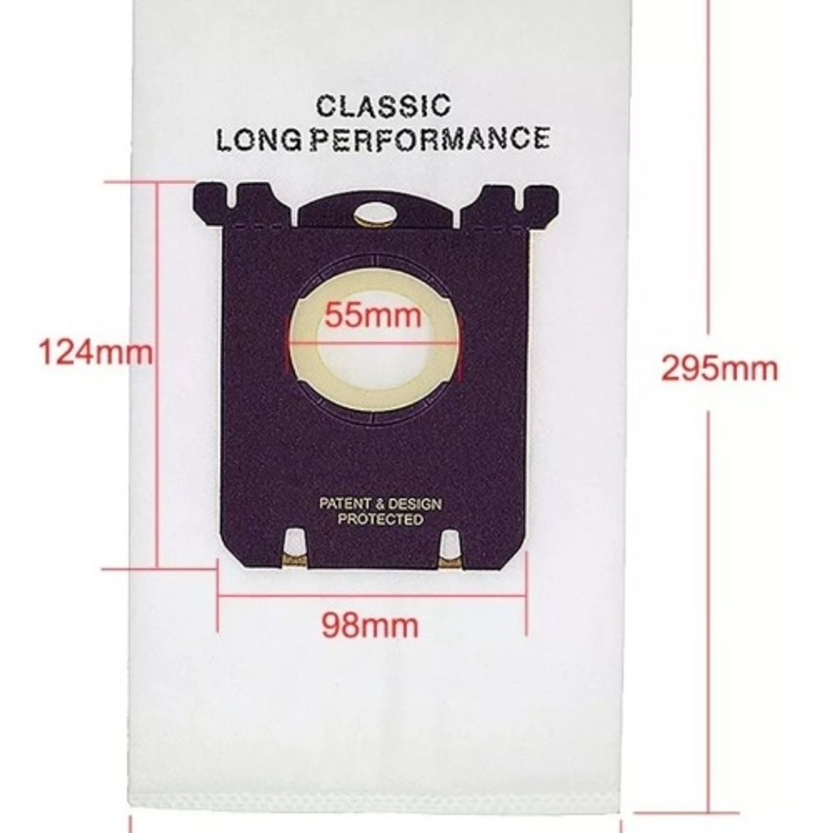 GENERICO - Bolsas  Aspiradora Phillips  Electrolux  E 201- 4 Unidades