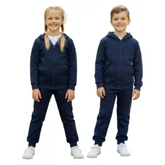 EKOL TACTICA MILITAR - Conjunto Buzo Pantalon Y Poleron De Algodon Escolar Unisex