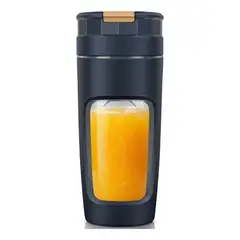 MULTICOM - Licuadora Portátil 450ml Recargable USB Azul