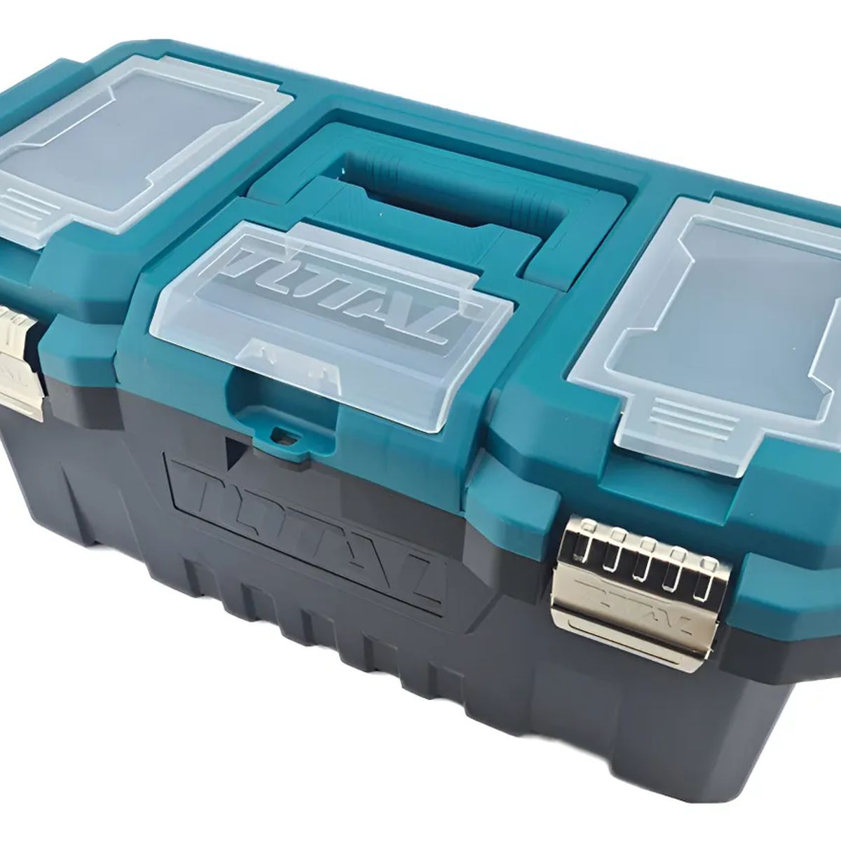 TOTAL TOOLS - Caja Organizadora Porta Herramienta Plastica 17 PuLG