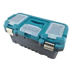TOTAL TOOLS - Caja Organizadora Porta Herramienta Plastica 17 PuLG