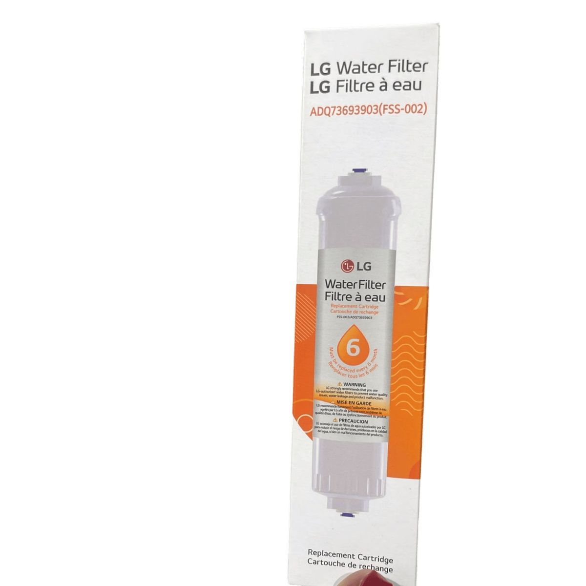 LG - Filtro De Agua Refrigerador LG Original Adq736939 Externo