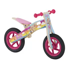 BARBIE - BICICLETA MADERA FUCSIA / CELESTE