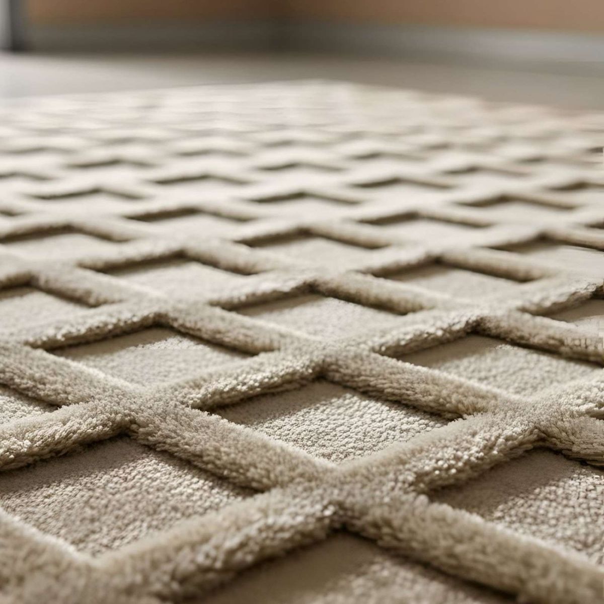GENERICO - Alfombra Moderna Jacquard Bicolor 150x200