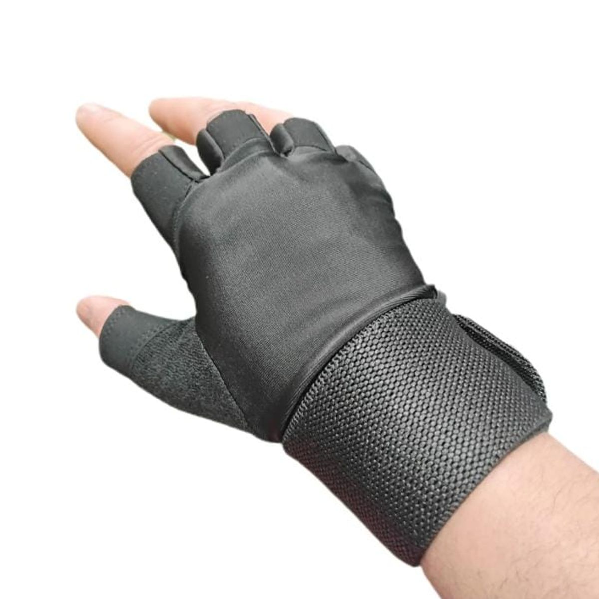 GENERICO - Guantes Con Muñequeras gym pesas entrenamiento Fullfit Talla S