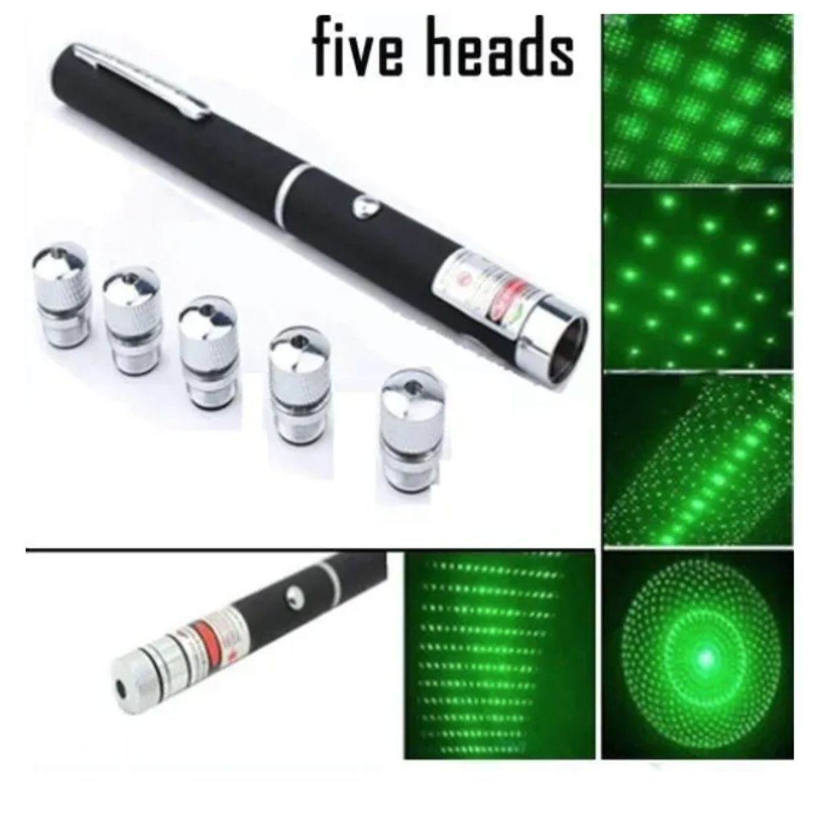 IRM - Puntero Laser Verde Caleidoscopio Astronómico 500mw