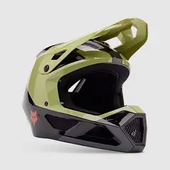 FOX - Casco Bicicleta New Rampage Barge Verde Oliva