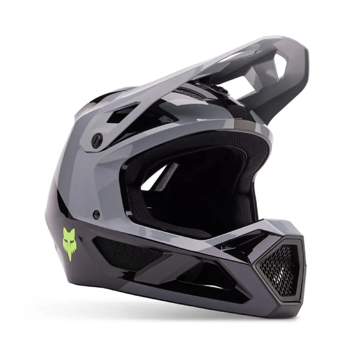 FOX - Casco Bicicleta New Rampage Barge Gris Fox FOX