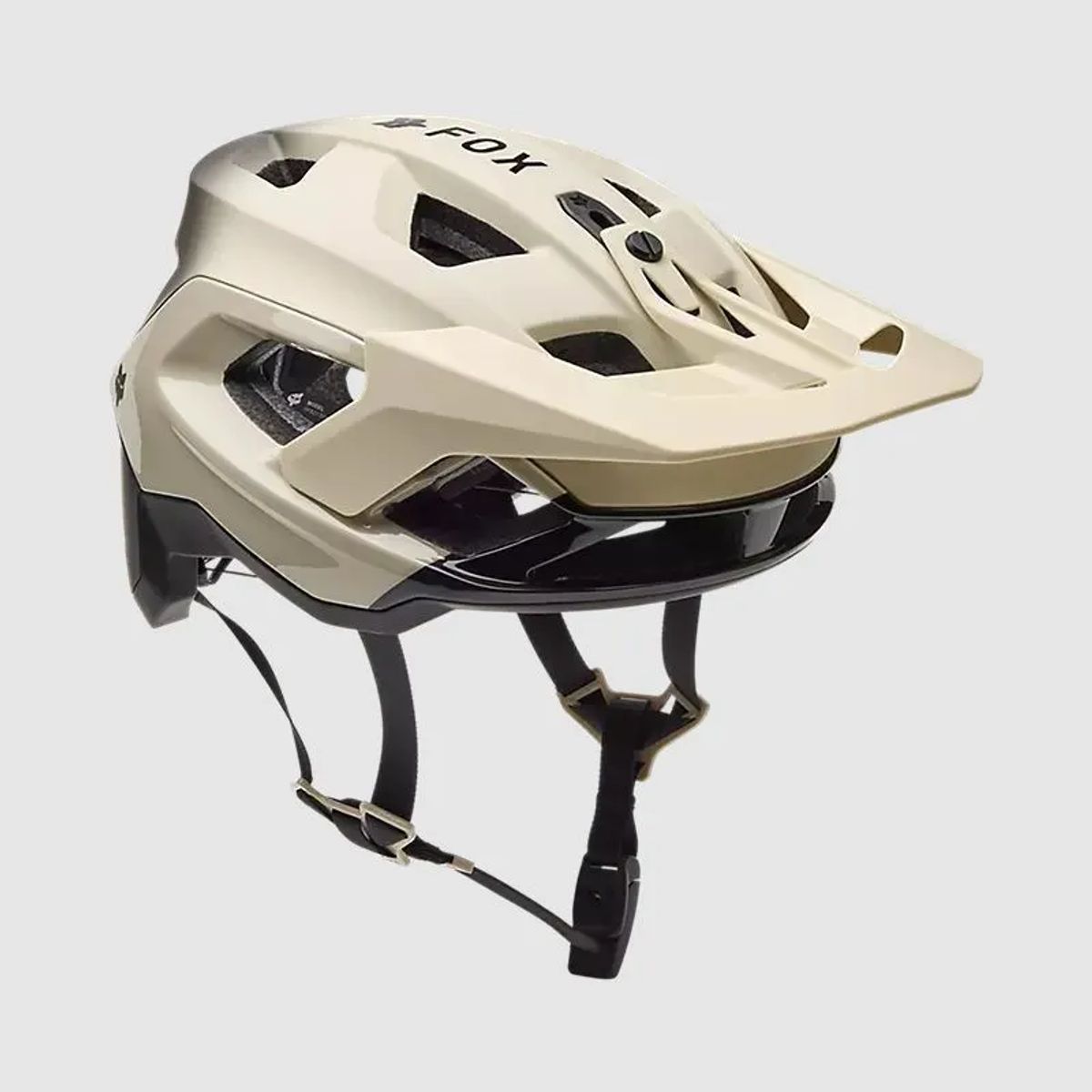 FOX - Casco Bicicleta New Speedframe Pro Backfade Crema Fox FOX