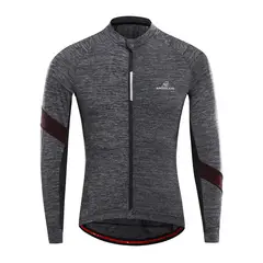 ANDESLAND OUTDOOR APPAREL - Polera Tricota Manga Larga Corsac Verde Hombre