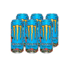 MONSTER - PACK X6 ENERGETICA MANGO LOCO 473ML - ENERGY