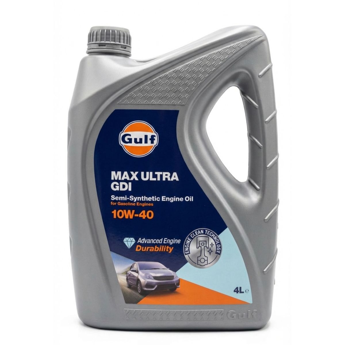 GENERICO - Aceite Motor Gulf Max Ultra GDI 10W-40 Semi Sintético 4 Litros