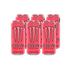 MONSTER - PACK X6 ENERGETICA PIPELINE PUNCH 473ML - ENERGY