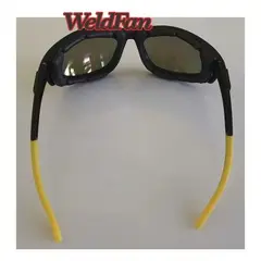 STEEL PRO - Lentes Turbine - Marco Negro Revo Rojo