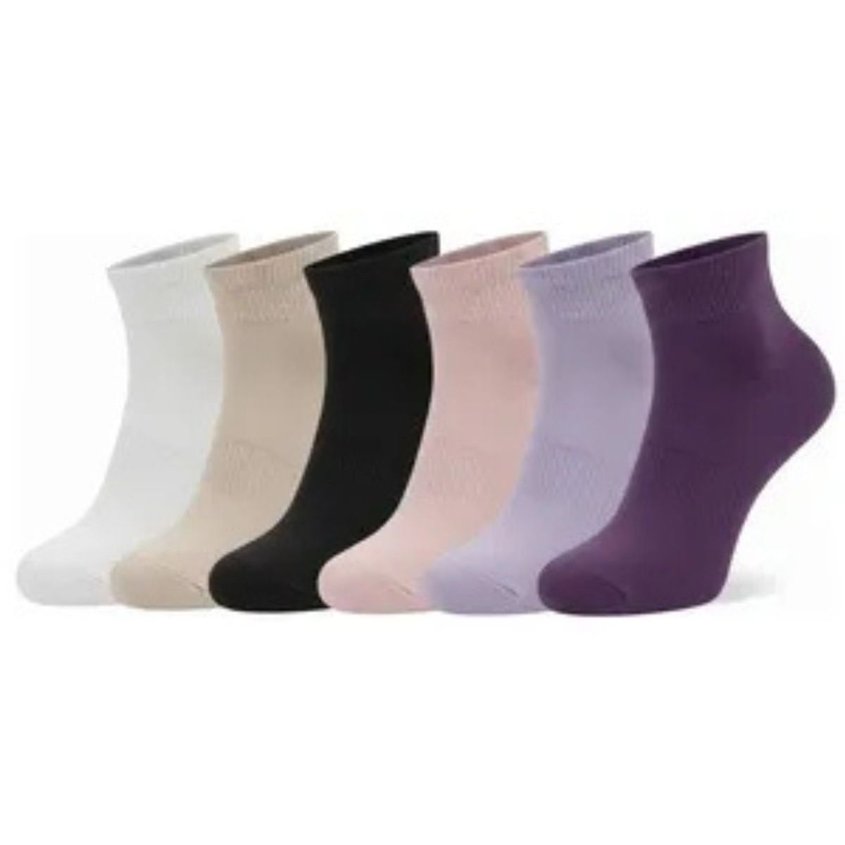 LOOK DORE - Pack 12 Pares Calceta Deportiva Premium Bambú Algodón. Mujer 211M