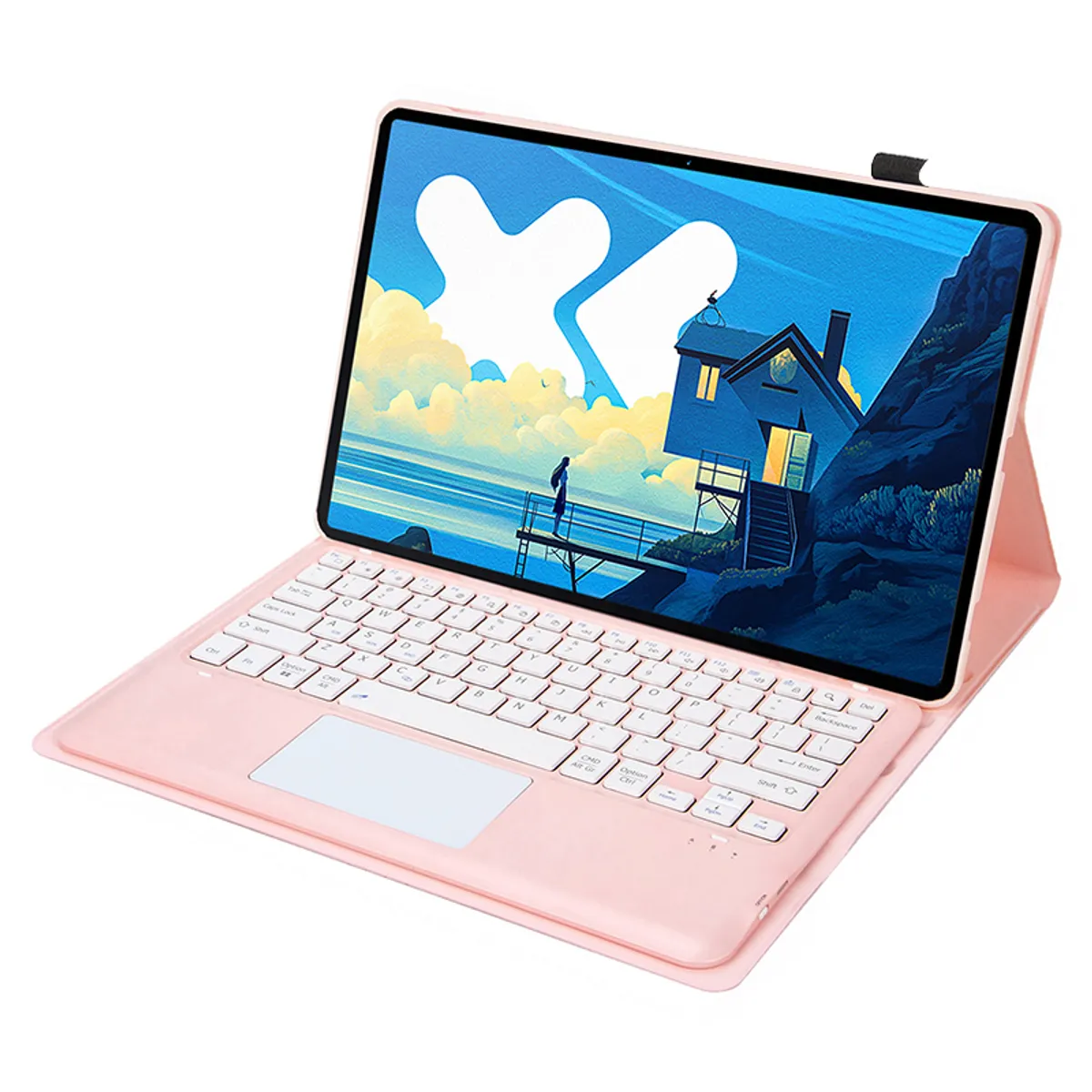LENOVO - Tablet Lenovo Pad Pro 2025 8+128 12.7" WIFI-Gris con Teclado Rosado