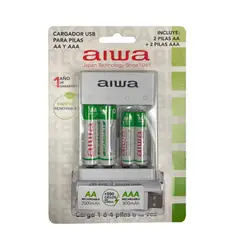 AIWA - Cargador de Pila BC-0807T