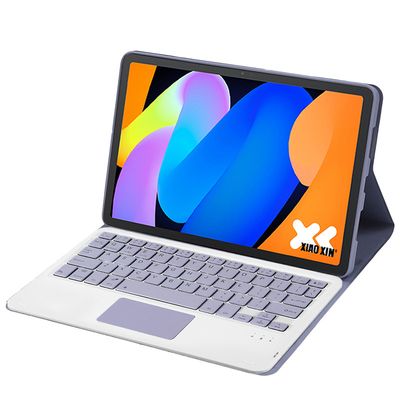 Imagen 2 del producto Tablet pad 2025 11'' 6+128GB WIFI 2.5K - Gris con Teclado Morado