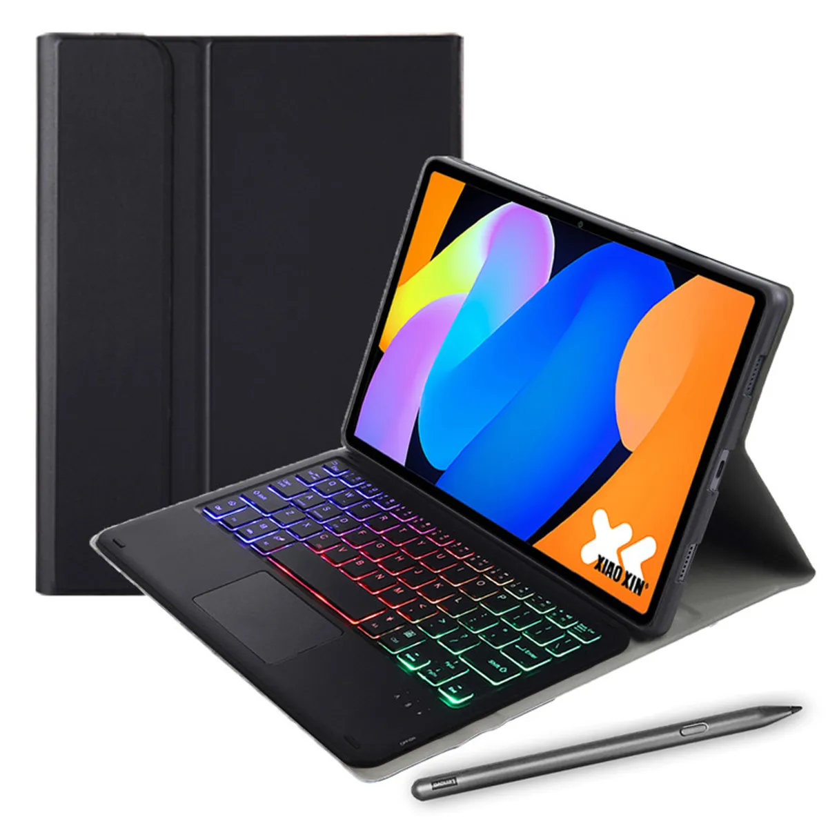 LENOVO - Tablet Lenovo  pad 11'' 2025 8+128GB  WIFI-Gris+Negro luminsos teclado+Lápiz táctil Lenovo
