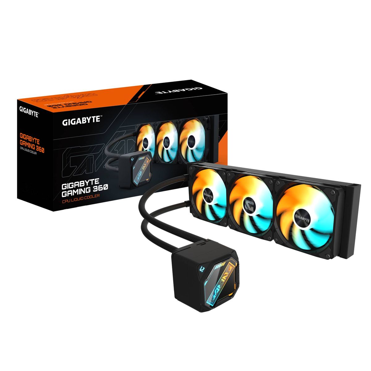 GIGABYTE - Refrigeración Líquida GIGABYTE GAMING 360 Largo 403mm ARGB Color Negro