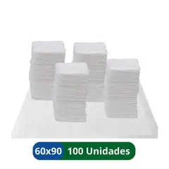 GENERICO - Sabanillas para Adulto Higieclin Protector de Cama 60x90 cm - 100 Unidades