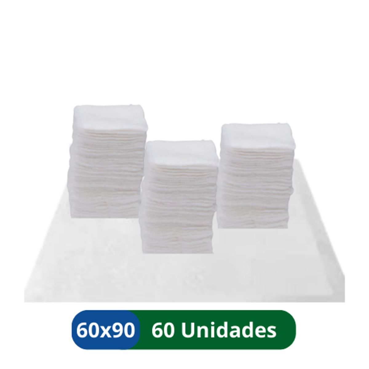 GENERICO - Sabanillas para Adulto Higieclin  Protector de Cama 60x90 cm - 60 Unidades