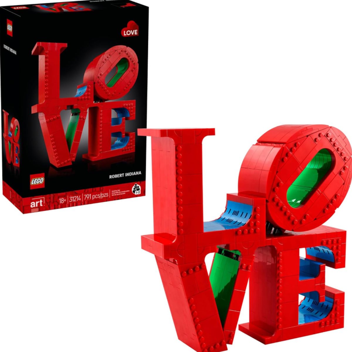 LEGO - LEGO ART LOVE 31214 - 791 Piezas