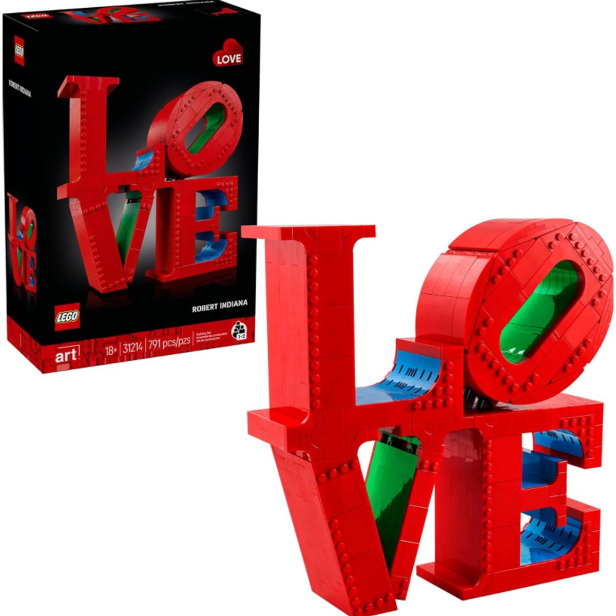LEGO - LEGO ART LOVE 31214 - 791 Piezas