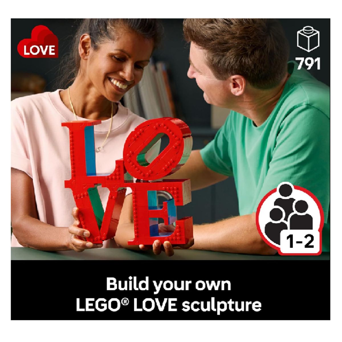 LEGO - LEGO ART LOVE 31214 - 791 Piezas