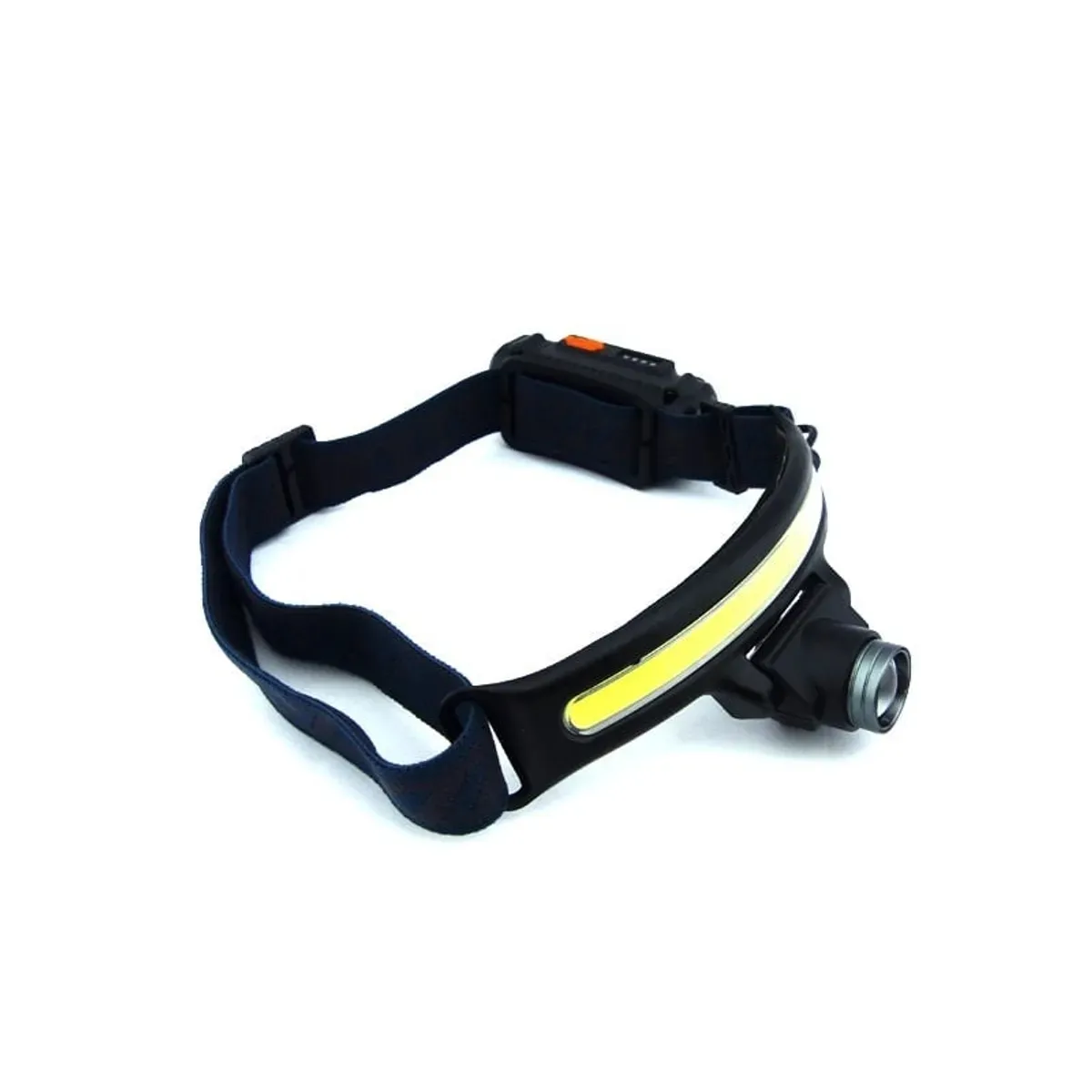 GENERICO - LINTERNA MINERO 1 LED Y BANDA COB MOD.W679 FOCO CON MOVIMIENTO