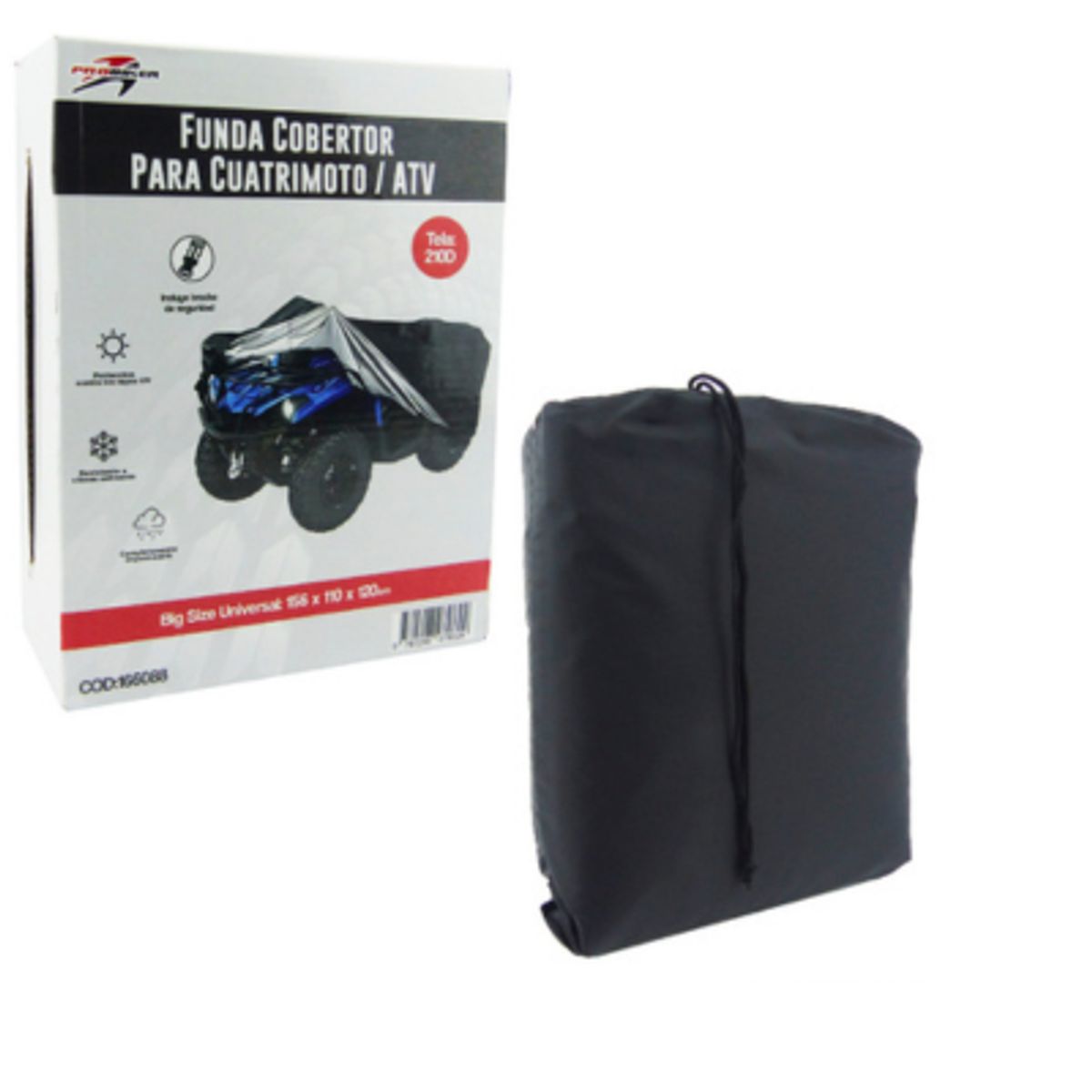 GENERICO - Funda Cobertor Para Cuatrimoto Impermeable