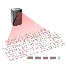 GENERICO - Teclado Laser Virtual Conexion Bluetooth Portátil Recargable
