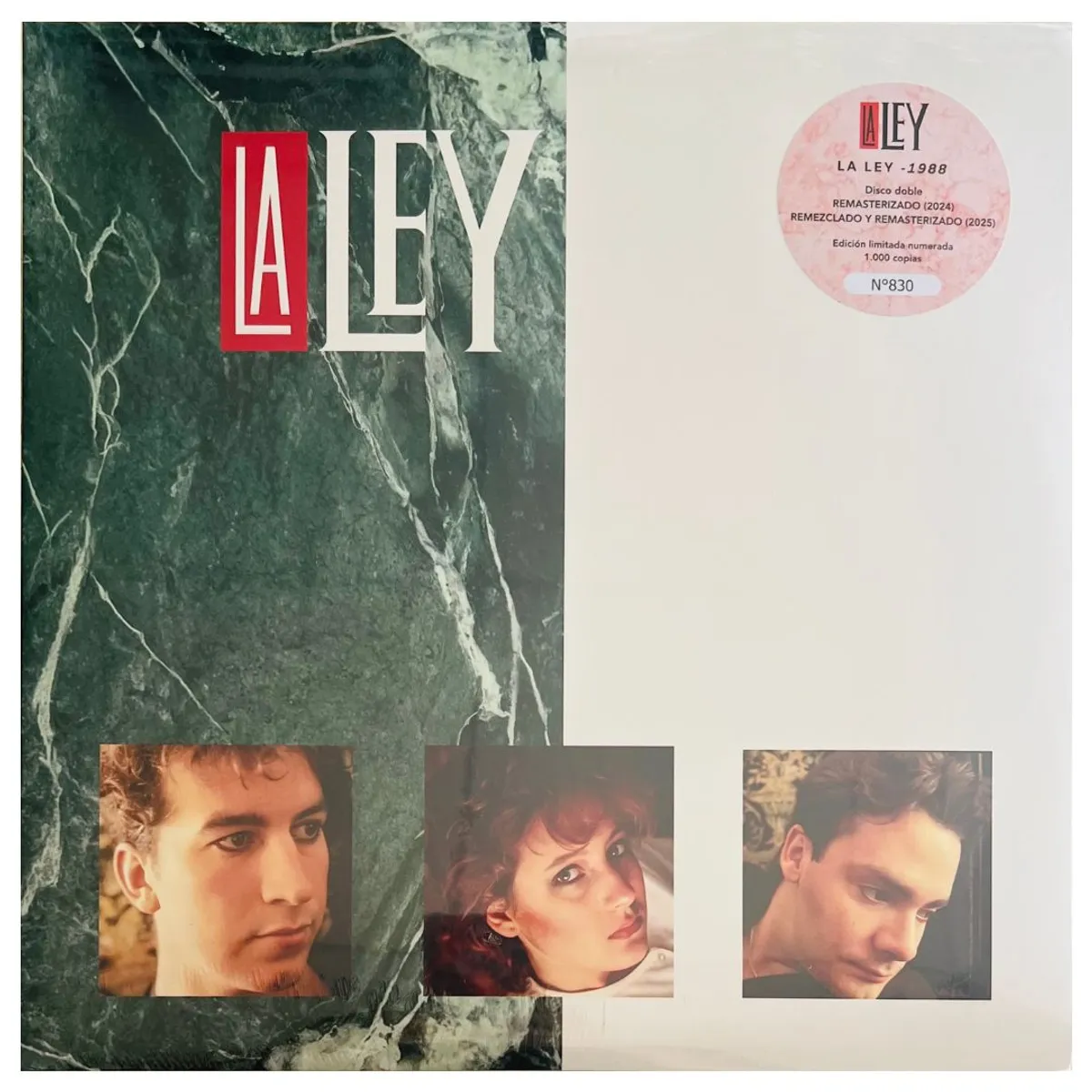 GENERICO - LA LEY - 1988 (REEDICION 2026) (2LP) / VINILO