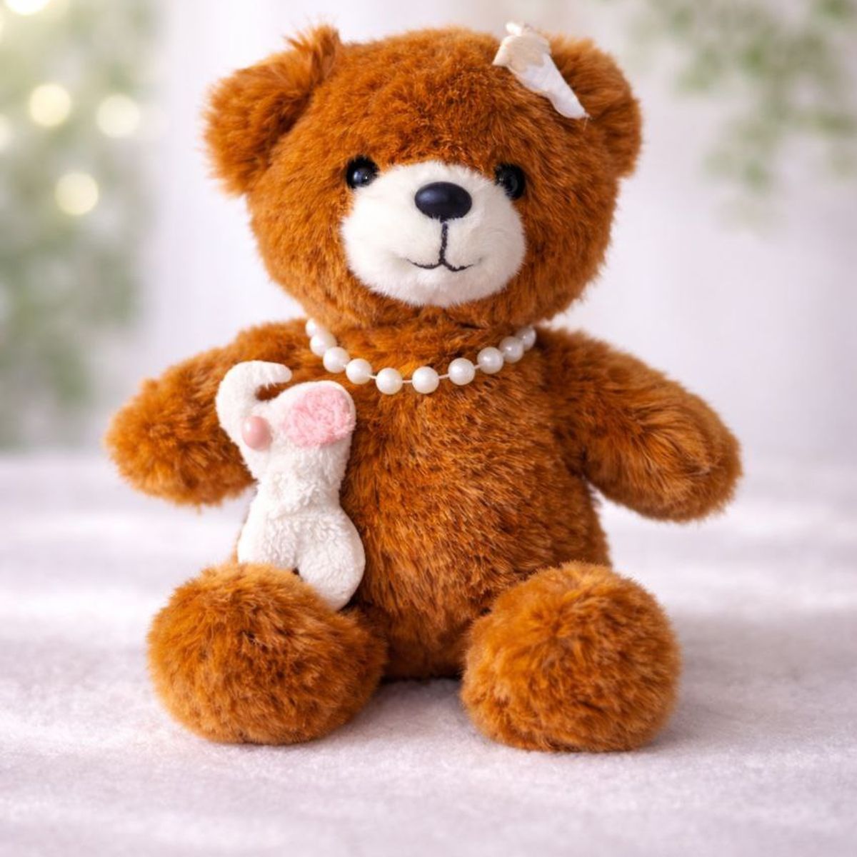 TOPSOC - Oso de Peluche San Valentín 25 cm
