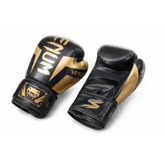GENERICO - Guantes De Box De 12 Onzas Sacrifice Sports Negro y Dorado