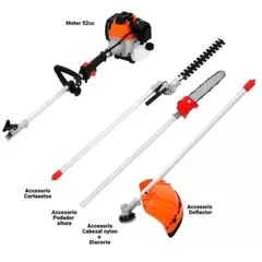 ALTERNATIVE - Desmalezadora Multifuncional 6 En1 /52cc