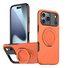 GENERICO - Carcasa Reforzada Protección Camara Para iPhone 17 Pro Max / Naranja