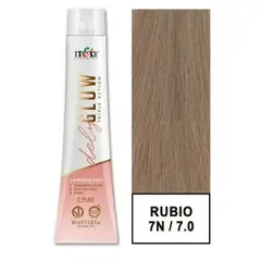 GENERICO - TINTURA PER S/AMONI ITELY DELYGLOW 7N RUBIO MEDIO 100ML 7.0 + OXIDANTE