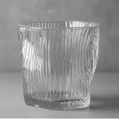 GENERICO - Vaso De Vidrio Diseño Irregular 60ml